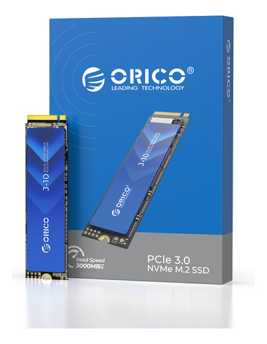 Disco Sólido Ssd Orico 1tb Nvme M.2 Pcie 3.0 Color Azul