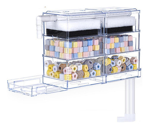 Caja De Goteo Para Filtro De Acuario, Filtro De Tubo De
