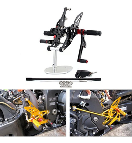 Areyourshop Rearset Set Trasera Para Yamaha Yzf 1000 R******