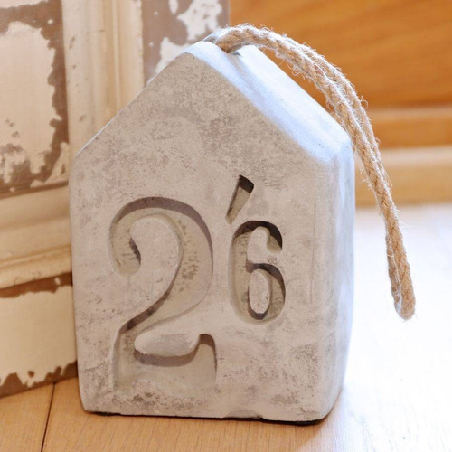 Imagen 2 de 3 de 20% Off! Traba Puertas Vintage / Stop Door Cemento Concreto