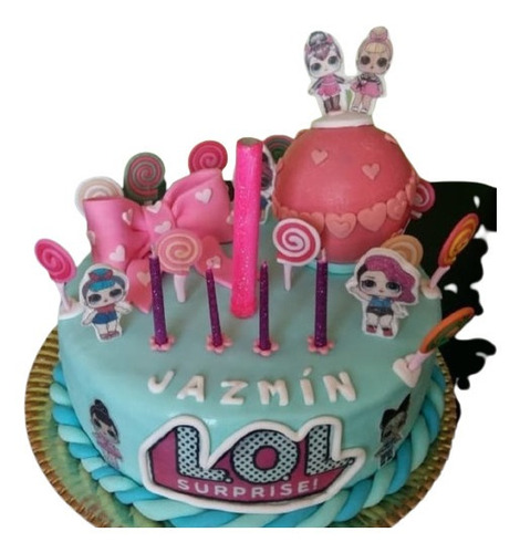 Torta Lol Todos Los Adornos Son Comestibles