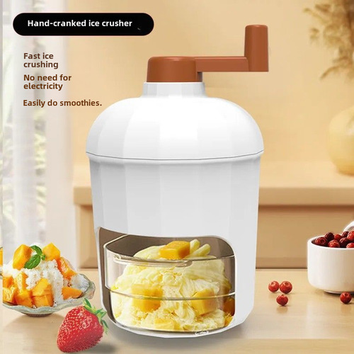 Household Hand-operated Ice Smoother Manual Small Ice