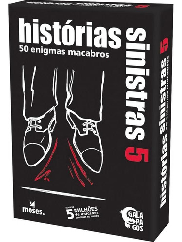 Histórias Sinistras Black Stories 5 Português Pronta