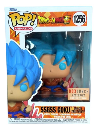 Funko Pop!: Dragon Ball Super- Ssgss Goku (kaioken X20) 1256