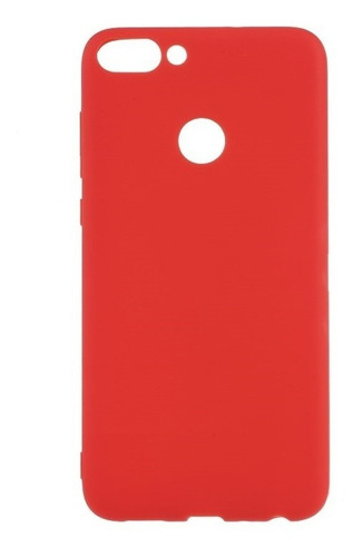 Funda De Silicona Para Celular Huawei P Smart Rojo Exclusiva