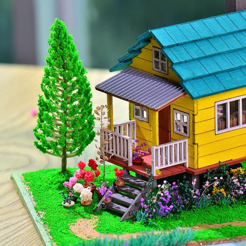 Kits De Casa En Miniatura Diy, Juguetes Educativos,