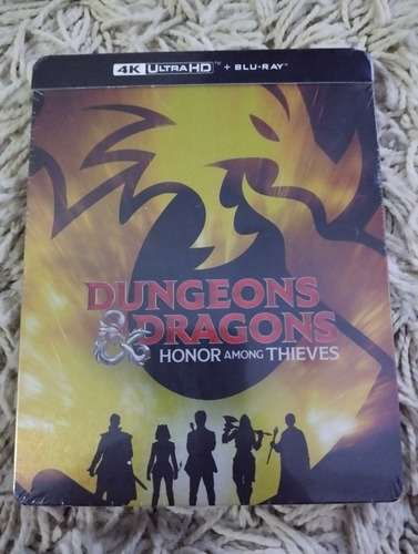Blu Ray 4k Steelbook Dungeons E Dragons Lacrado