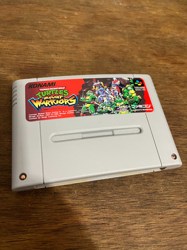 Teenage Mutant Ninja Turtles: Mutant Warriors Super Famicom (Usado)