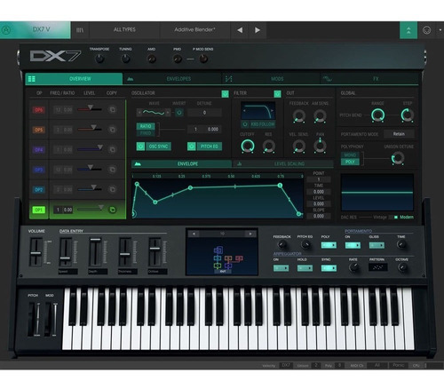Arturia Dx7 V Sintetizador Virtual Software Original