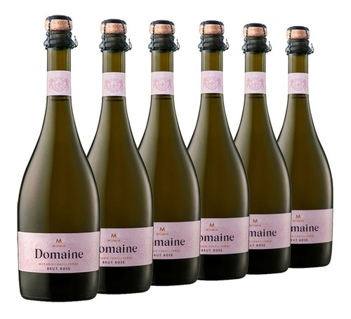 Vino Espumante Mumm Domaine Rosé Caja De 6 Botellas X 750 Ml