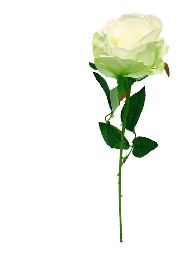 Flor Planta Artificial Rosas Decorativas M2 - Sheshu Home Color Blanco