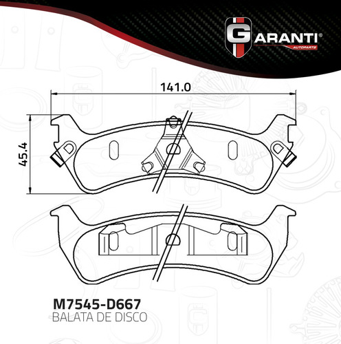 Jgo Balatas Trasera Disco Ford Explorer Ranger 1995-2004