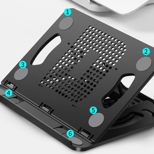 Nuevo Soporte Plegable For Tabletas, Estante Ajustable For
