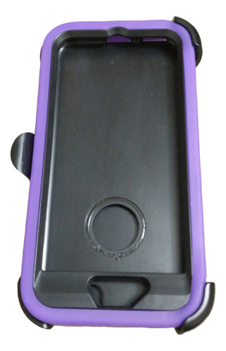 Carcasa Case iPhone 6 6s Protector Silicona Y Clip Sujetador