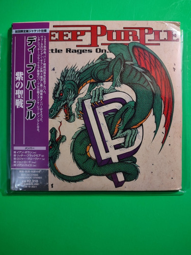 Deep Purple - The Battle Rages On (cd Mini-lp, 2006 Japón)