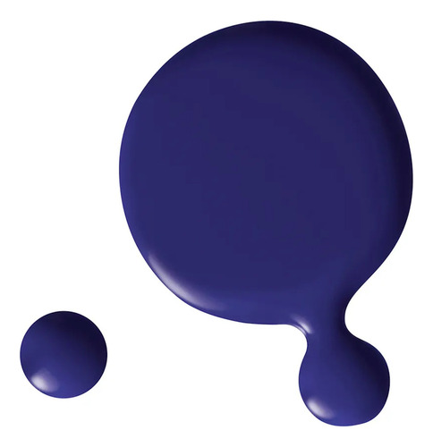 Esmalte de uñas color Bissú FROUBISSUESMALTEFLORAL Cosméticos de 1 unidades color 221 AZUL IMPERIO