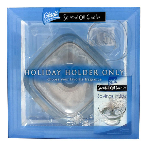 Glade Holiday Holder Para Velas De Aceite Aromático (solo S