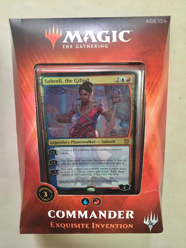 Commander Deck / Izzet / 25 Aniversario Saheeli Thopteros