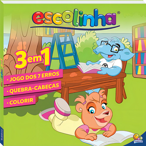 Escolinha 3 Em 1, De Suelen Katerine A. Santos. Editora Todolivro Em Português