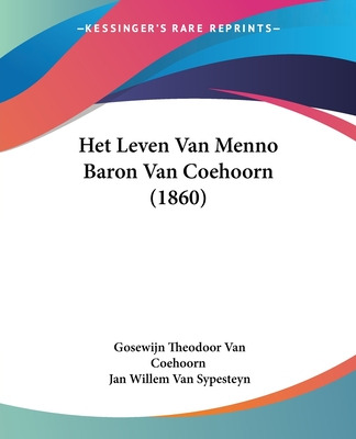 Libro Het Leven Van Menno Baron Van Coehoorn (1860) - Van...