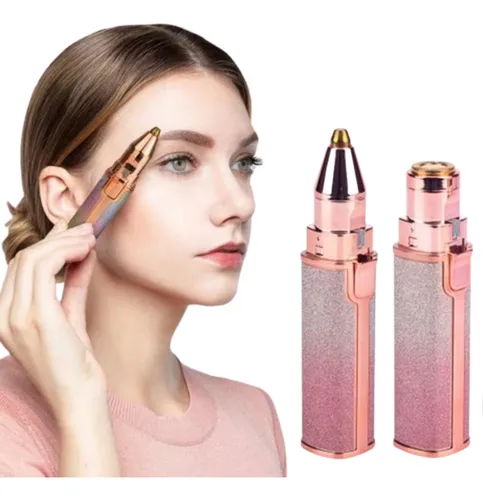 Caneta Depiladora Portátil Feminina Recarregável 2 Em 1 Usb