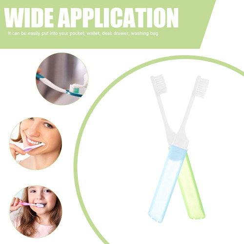 Nuevo Cepillo De Dientes Plegable, Cepillo De Dientes