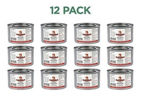 Metanol 7ounce Entertainment Cooking Fuel 12 Pack Gel Chafin