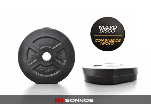Disco 2,5 Kg. Pvc 25 Mm. Precio X U. Pesas