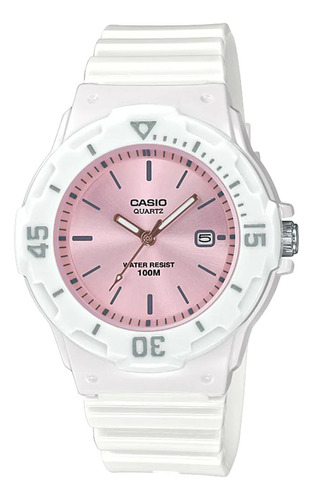 Reloj Análogo Casio Lrw-200h-4e3vdf Resistente Al Agua