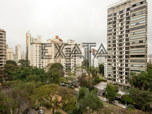 Imagem 11 de 30 de Morar No Local Mais Agradável De Um Dos Bairros Mais Cobiçados Da Capital: A Vila Nova Conceição. Arborizado E Seguro, Pertinho Do Parque Ibirapuera. 386,82m² Área Útil, Lavabo, Sa - Ap00717 - 693953