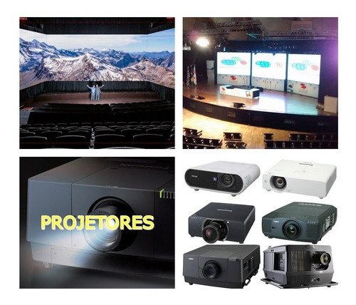 Aluguel Projetor 15.000 Lumens, Aluguel Caixa De Som, Telão