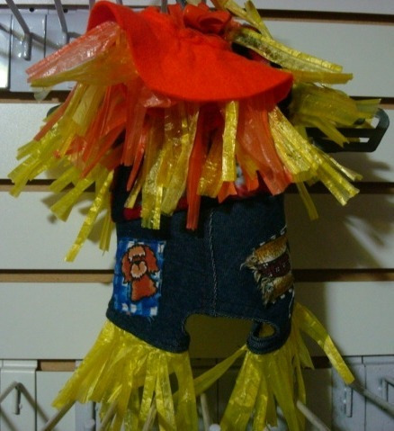 Imagen 5 de 8 de Disfraz Halloween Espantapajaros Perro Talla 1