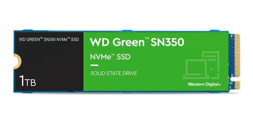 Disco Solido Ssd M2 1tb Nvme Western Digital Green Sn350