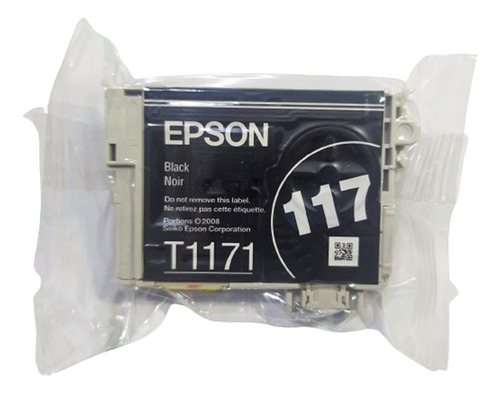 Cartucho Epson 117 Negro Original T23 T24 Tx105 Blister Oem