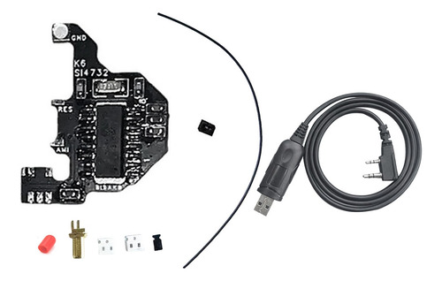 Módulo De Radio Si4732+cable De Programación Usb Para Uvk5