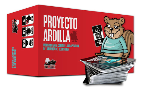 Proyecto Ardilla - Juego De Mesa Para Fiestas Y Adultos