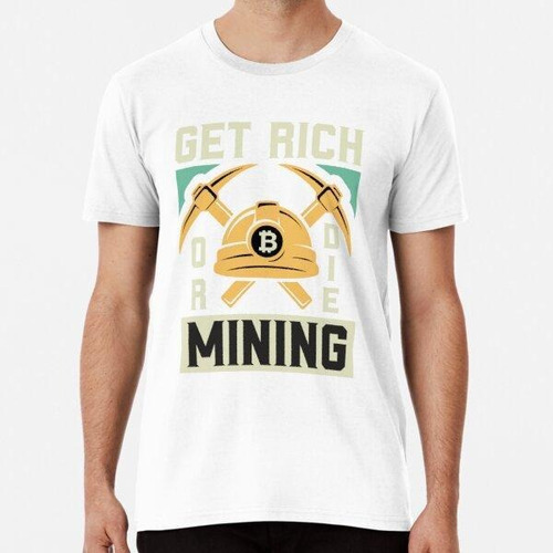 Remera Minería De Bitcoin #2 Algodon Premium