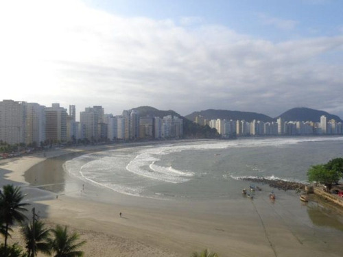 Imagem 1 de 17 de Apartamento À Venda - Praia Das Astúrias - Guarujá Sp - Frente Ao Mar - Reformado E Decorado - Lazer - Vaga Demarcada - Ap2583 - 34709251