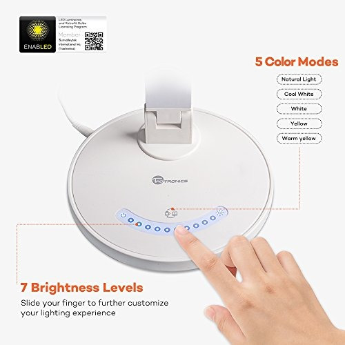 Imagen 4 de 6 de Lámpara Led De Escritorio Taotronics, Lámparas De Mesa Que C