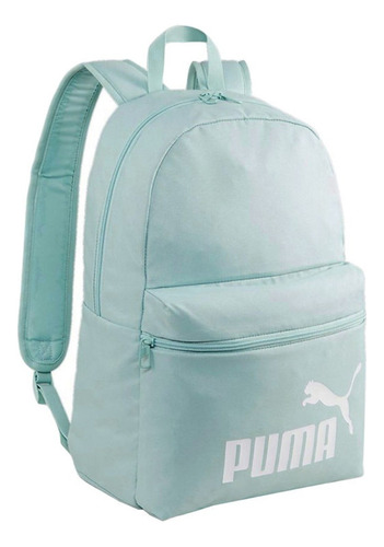 Mochila Puma Phase Backapack 799 Color Agua Diseño De La Tela Liso