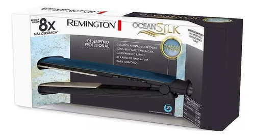 Plancha Remington Ocean Silk 100% Original S9610 Azul