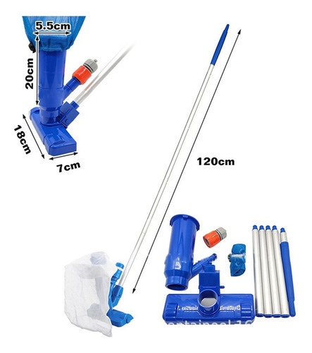 Kit De Herramientas De Limpieza Para Aspiradora Para Alberca