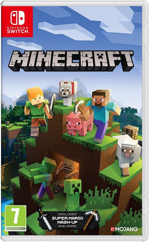 Imagen 1 de 7 de Minecraft Nintendo Switch Juego Físico Totalmente Nuevo!!!