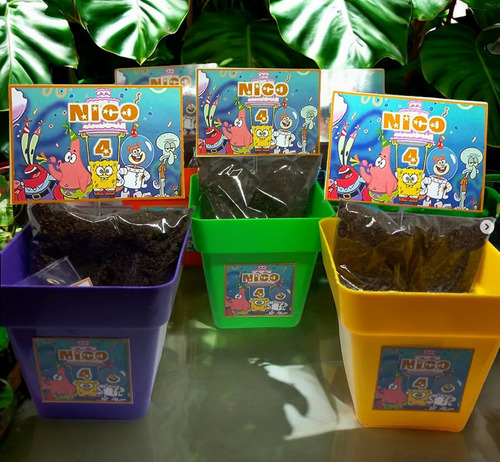 Souvenir Kit Educativo,maceta Y Semillas Oferta! N8 X 60 U.