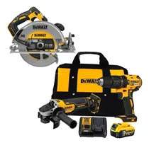 Comprar Taladro Perc 1\u002F2 + Amoladora 4 1\u002F2 + 1 Bat + Sierra Circul