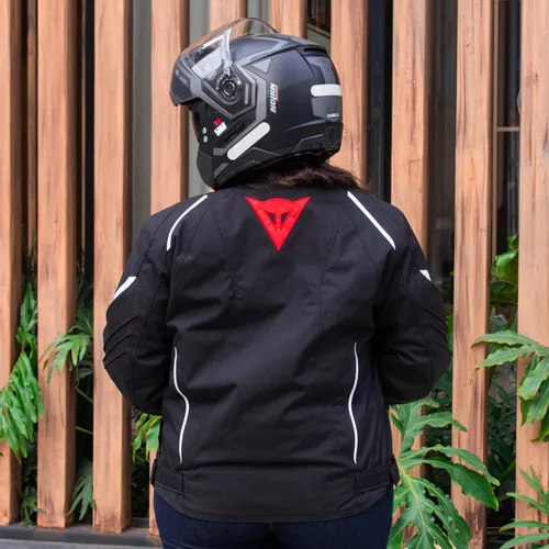 Jaqueta Moto Dainese Laguna Seca 3 D dry Lady Preto Parcelamento