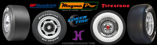 Par Pneu Hoosier 29.5/10.5-15 D06 Arrancada Noprep Flt Xtm