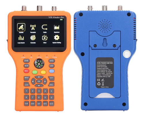 Pantalla Lcd Signal Finder V8 Pro2 Fta S2 S2x Meter De 4.3 P