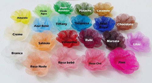 300 Forminhas Para Doces Modelo Flor Em Tela Casamento