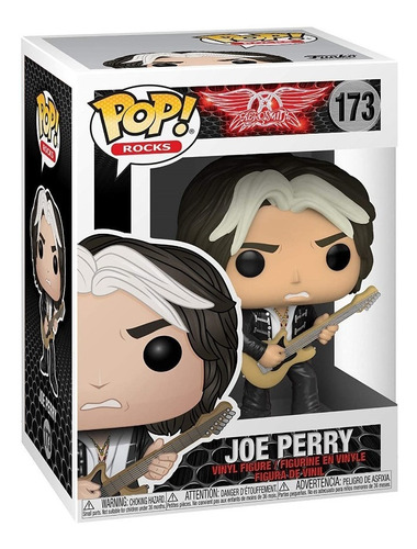 Figura Funko Pop! Rocks Joe Perry 173 Aerosmith Colección